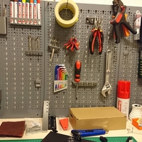 Small Pegboard KÜPPER 70100 from Hornbach 3D Printing 241919
