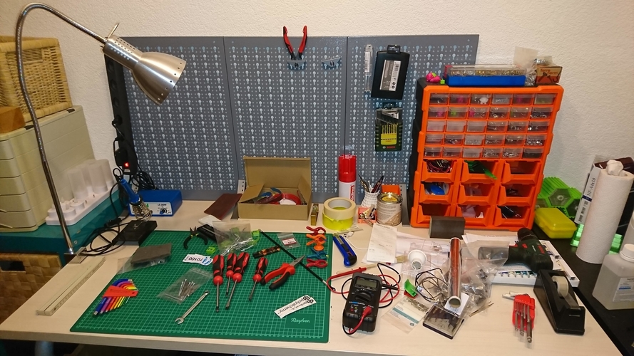 Pegboard KÜPPER 70100 from Hornbach 3D Print 241932