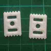 Small Shoe Lace Anchor 3D Printing 24194
