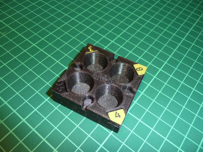 Modular ER16 collet tray 3D Print 241941