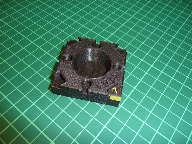 Modular ER16 collet tray 3D Print 241942