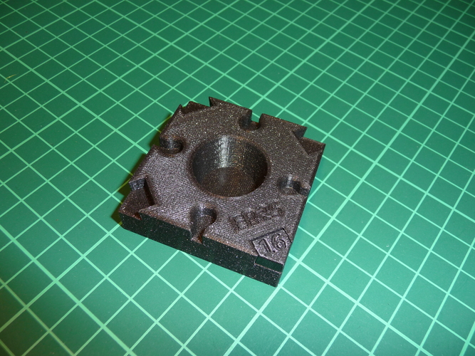 Modular ER16 collet tray 3D Print 241946