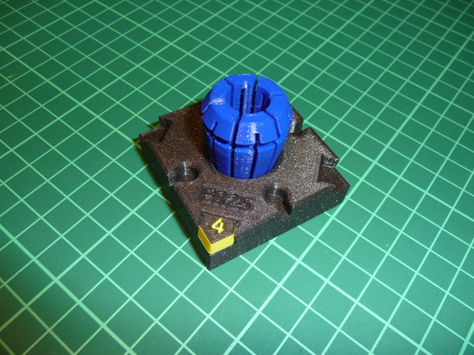 Modular ER20 collet tray 3D Print 241955