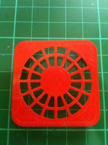 Flashforge Creator Fan Grill - 40mm 3D Print 24198