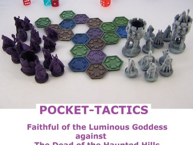 Pocket-Tactics Faithful of the Luminous Goddess 3D Print 2420