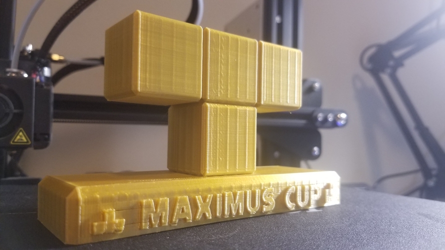 Nintendo Switch - Tetris 99 - Maximus Cup Trophy  3D Print 242074