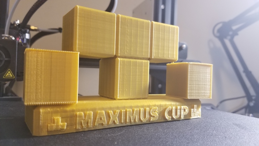 Nintendo Switch - Tetris 99 - Maximus Cup Trophy  3D Print 242078