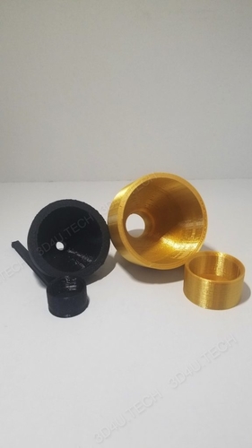 Protein/Food Scoop & Funnel Combo (2 sizes)  3D Print 242083