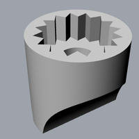 Small Flash Forge Creator Heat Bed Platform Knob 3D Printing 24210