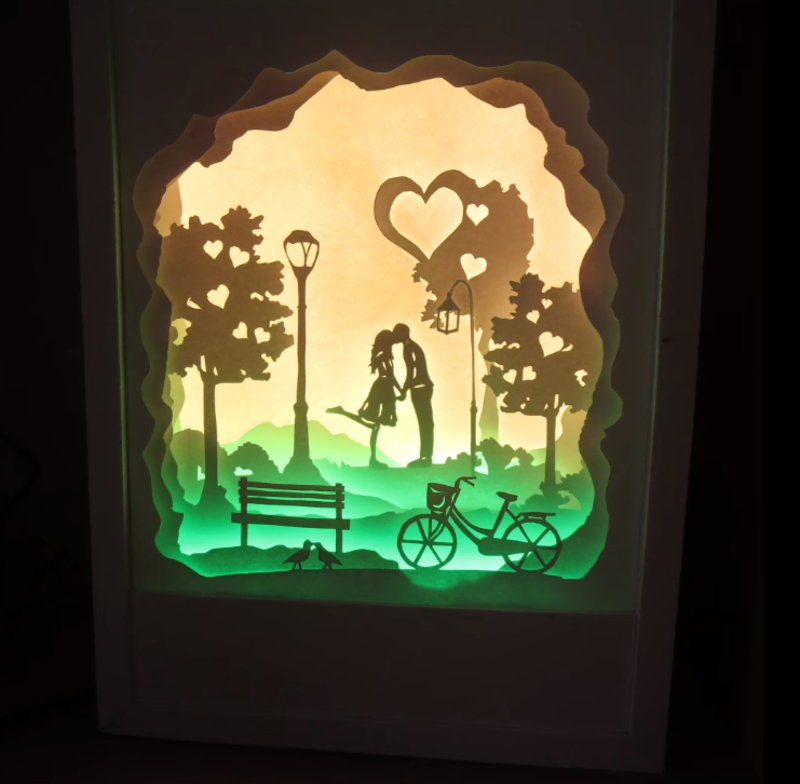 3d  picture night light