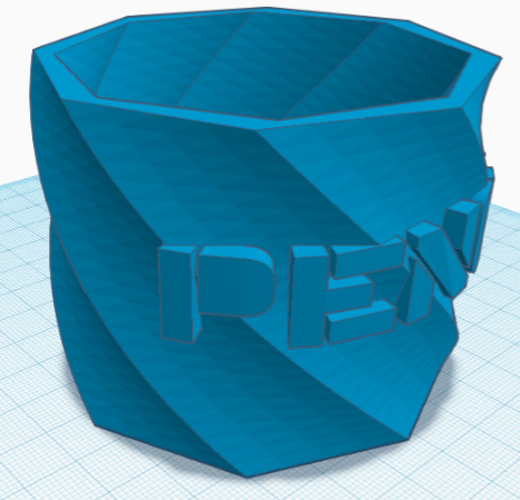 Really Cool Pencil Holder 3D Print 242178