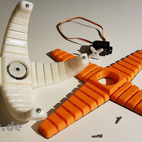 Small Robotic Flex Gripper Dual Material  3D Printing 242194