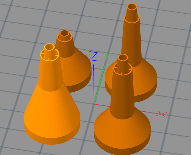 Air Escape Funnel (Parametric)