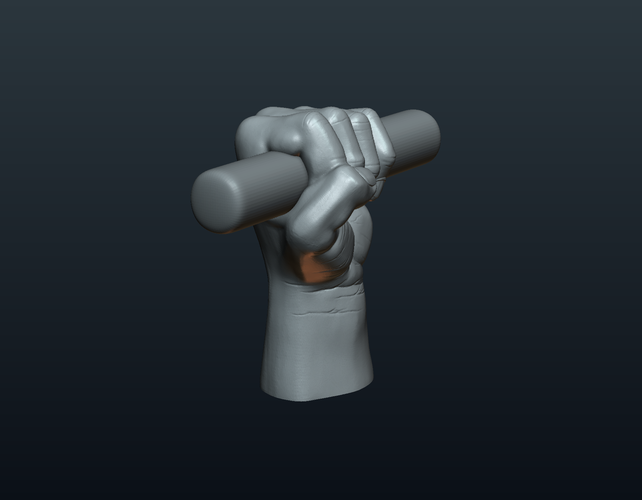 Fist Hand  3D Print 242219