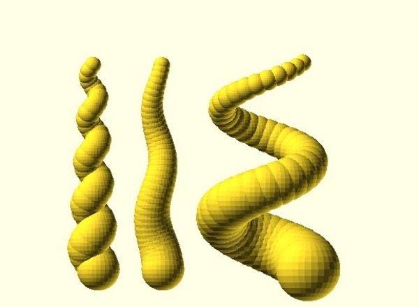 Twisted Spiral Horn Generator