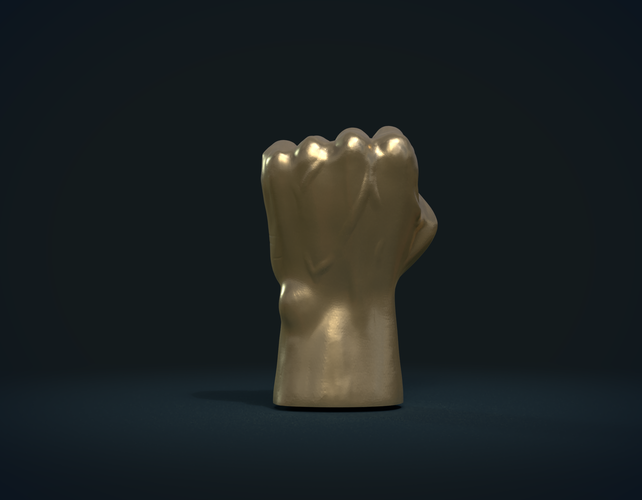 Fist Hand  3D Print 242231
