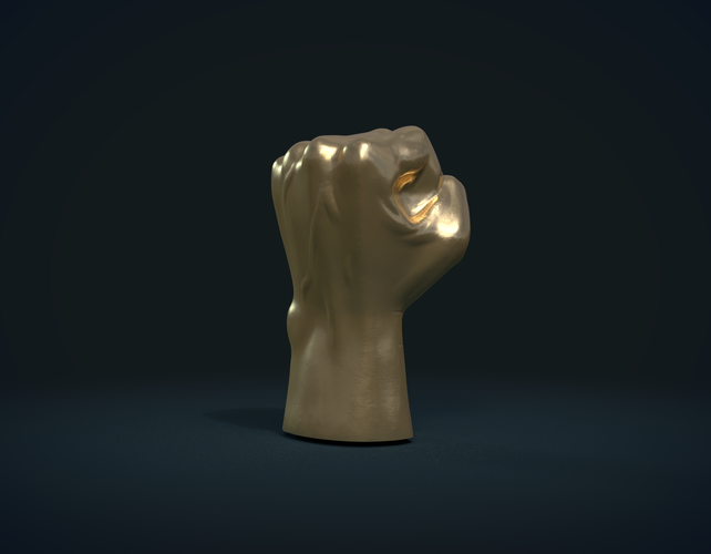 Fist Hand  3D Print 242232