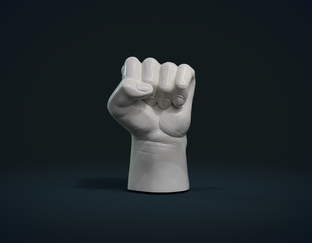 Fist Hand  3D Print 242233