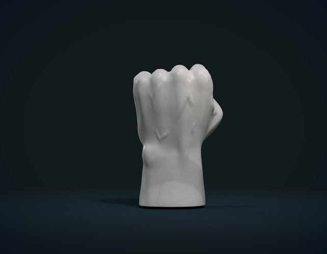 Fist Hand  3D Print 242234