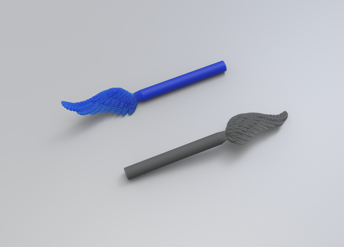 Wing for casting 3D Print 242263
