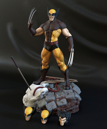 Wolverine classic with 3 interchangeable heads