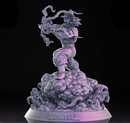 goku 3d printer model