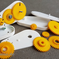 Motor Gearbox Reduction 1:6.5 - Thumbnail 3