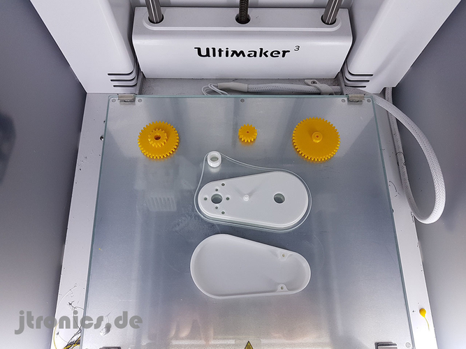 Motor Gearbox Reduction 1:6.5 3D Print 242429