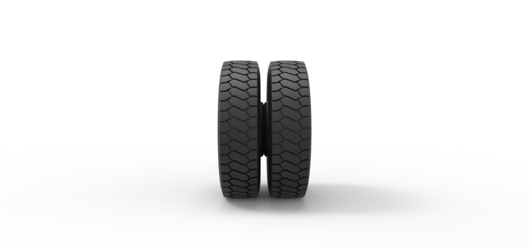 Diecast Rear wheel from truck 3D Print 242506