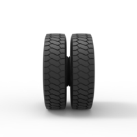 Rear wheel from truck - Thumbnail 3