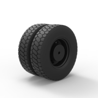 Rear wheel from truck - Thumbnail 4