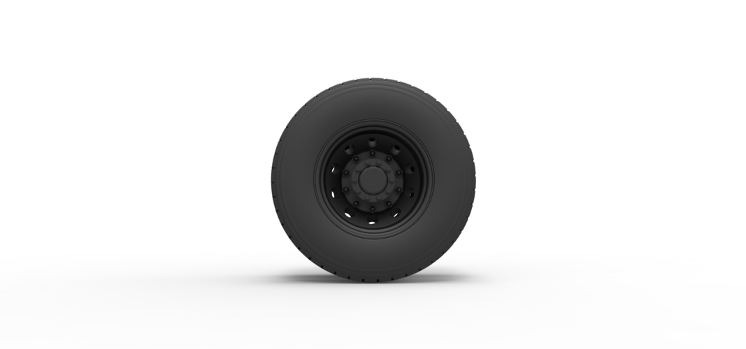 Diecast Rear wheel from truck 3D Print 242508