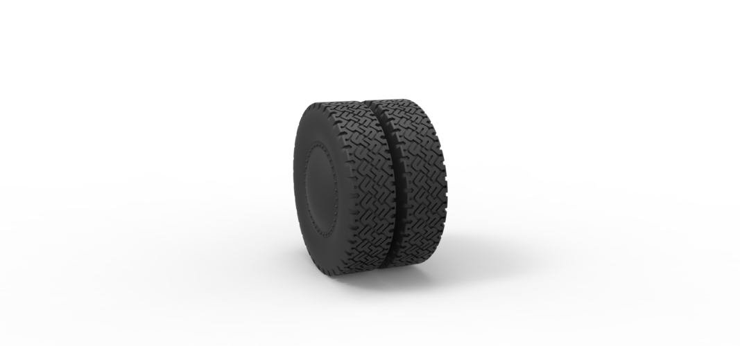 Diecast Double wheel 2 3D Print 242526