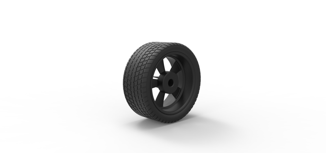 Diecast Sport wheel 3 3D Print 242540