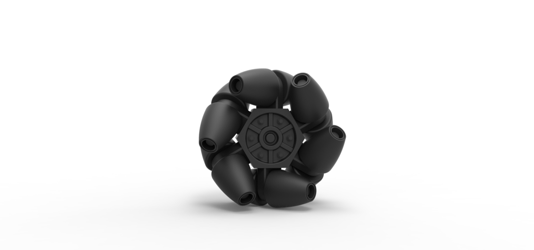 Diecast Mecanum wheel 3D Print 242588