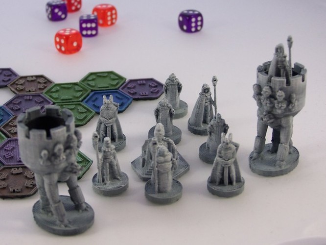 Pocket-Tactics Faithful of the Luminous Goddess 3D Print 2426