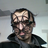 Small Cat mask 3D Printing 24262