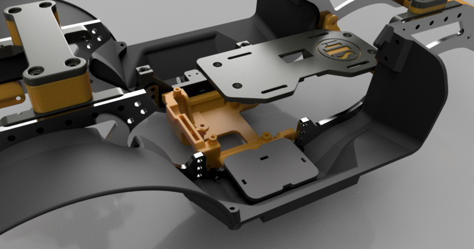 Brazin Scale ATL Chassis Parts (STH Style) for TRX4