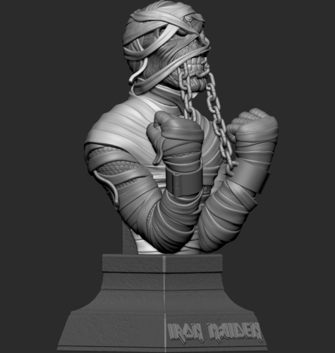 Iron Maiden Eddie 3D Print 242678