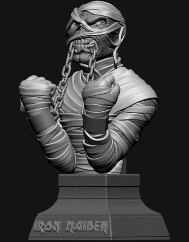 Iron Maiden Eddie 3D Print 242680