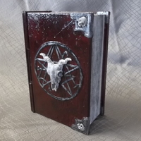 Small Dice Box - Book of Spells. 3D Printing 242712