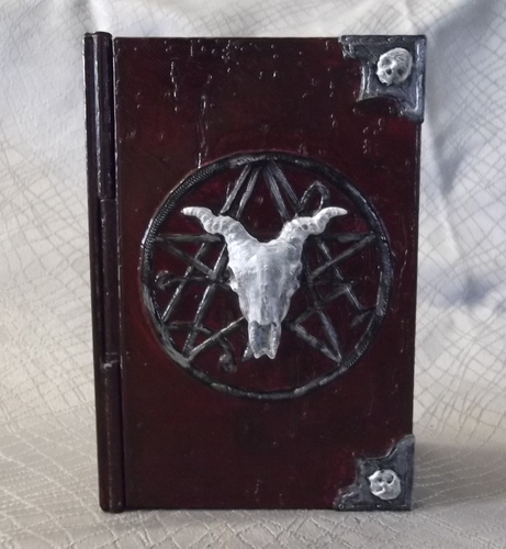 Dice Box - Book of Spells. 3D Print 242713