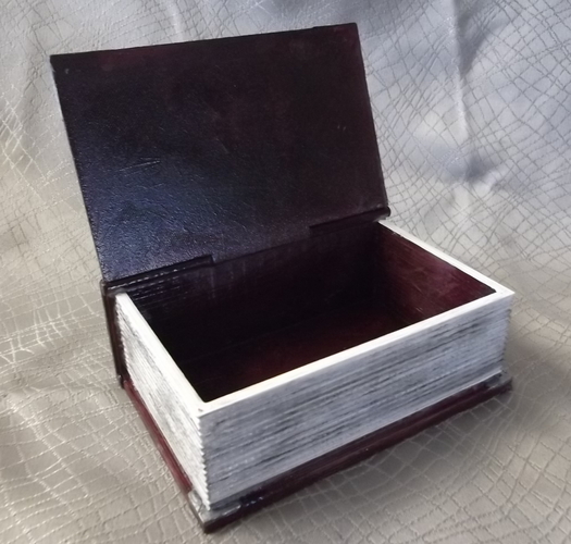 Dice Box - Book of Spells. 3D Print 242714