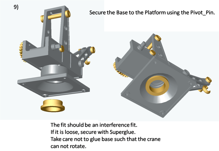 Mechanical Advantage Demonstration Crane 3D Print 242735