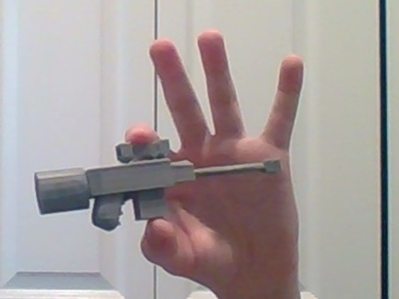 Sniper Rifle (Working Mag + Bullets)