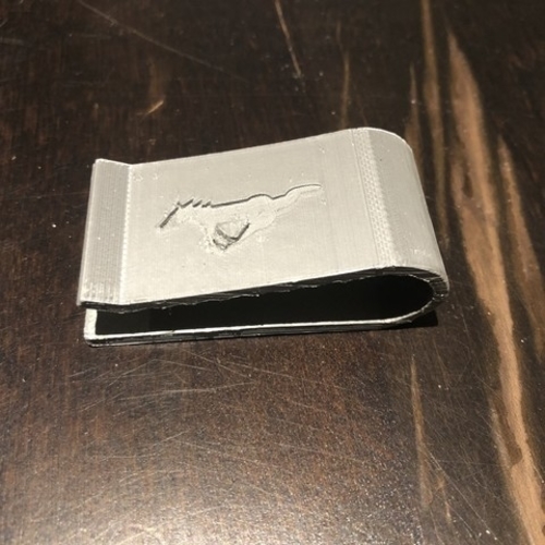 3D printed card holder and money clip・Cults