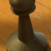 Small Chess Pawn 3D Printing 242812