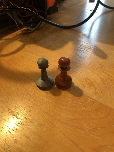 Chess Pawn 3D Print 242813