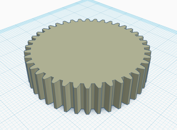 40mm Gear [for Lego] 3D Print 242884
