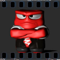 Inside Out Anger Planter - Thumbnail 1